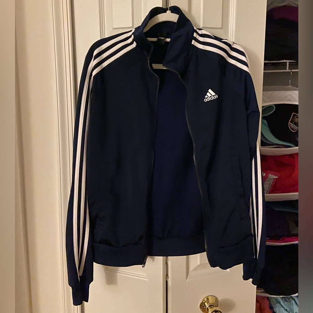 Adidas size small zip up athletic jacket